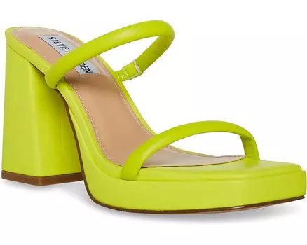 Туфли Steve Madden Polly Heeled Sandal, цвет Citron