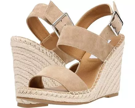 Туфли Steve Madden Uri Wedge Sandal, цвет Tan Suede