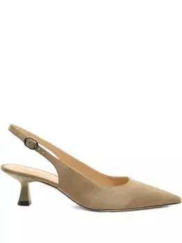 Туфли Stuart Sculpt 50 с ремешком на пятке Stuart Weitzman, нейтральный