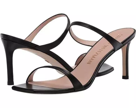 Туфли Stuart Weitzman Aleena 75, цвет Black Smooth Calf