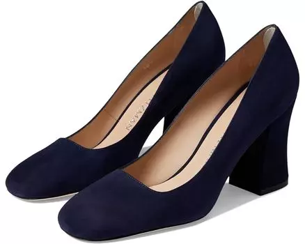Туфли Stuart Weitzman Curveblock 85 Pump, цвет Nice Blue