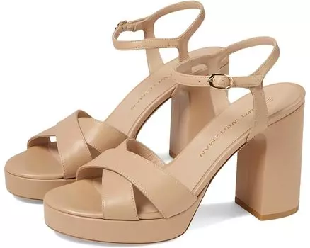 Туфли Stuart Weitzman Dayna Platform Sandal, цвет Adobe