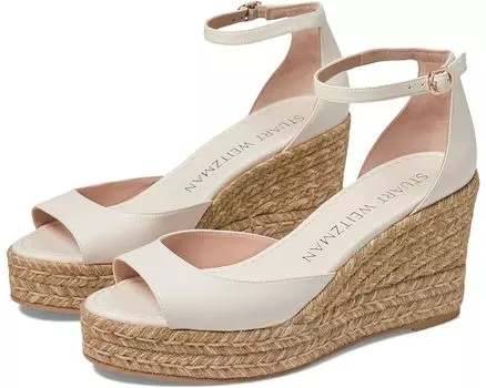 Туфли Stuart Weitzman Nudistia Espadrille Wedge, цвет Seashell