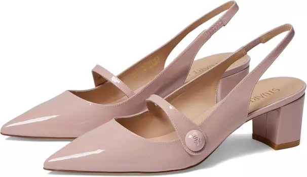 Туфли Stuart Weitzman SW 50 Block Slingback, цвет Ballet