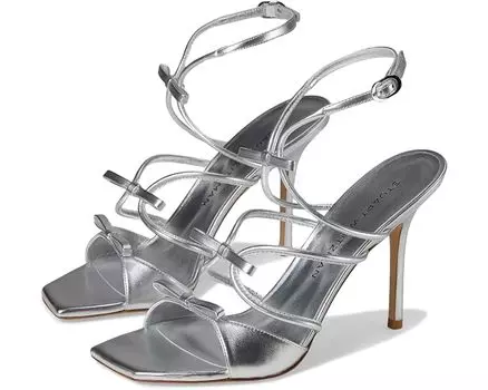 Туфли Stuart Weitzman Tully 100 Sandal, серебряный