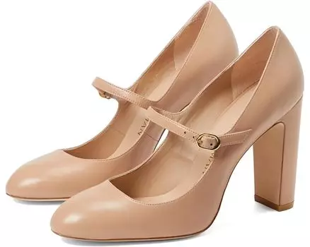 Туфли Stuart Weitzman Vida 100 Mary Jane, цвет Adobe