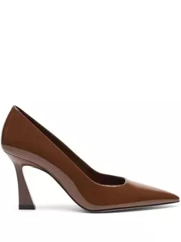 Туфли Stuart Weitzman Vinnie 85 мм, коричневый