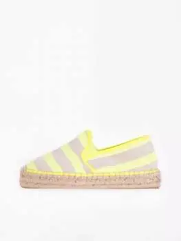 Туфли Susan неоново-желтого цвета Vilagallo