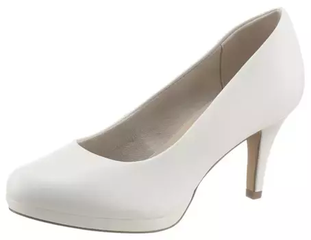 Туфли Tamaris классической линии, белый