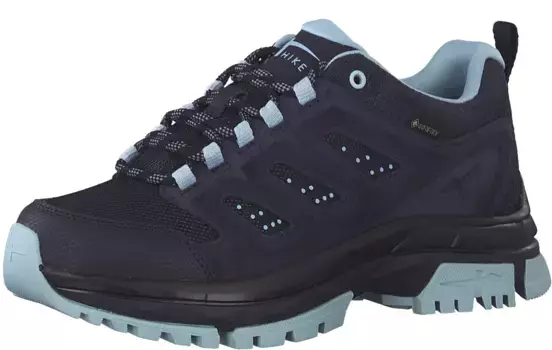 Туфли Tamaris на шнуровке, с мембраной GORE-TEX, повседневная обувь, полуботинки, туфли на шнуровке, цвет Blau-Kombiniert