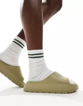 туфли – Tatia – Слайдер цвета шалфея