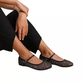 Туфли "теннесси" с отделкой стразами Where'S That From, черный