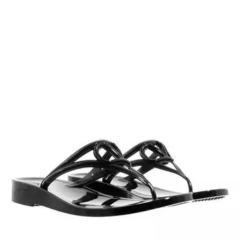 Туфли thong summer vlogo signature Valentino Garavani, черный