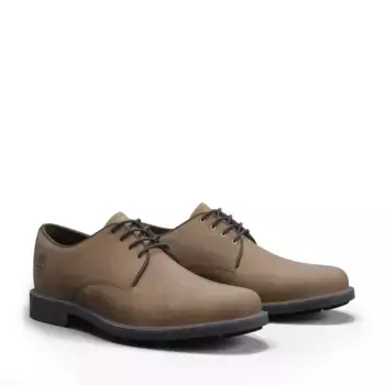 Туфли Timberland на шнуровке "STORMBUCKS LACE UP WATERPROOF SHOE", водонепроницаемые, коричневый