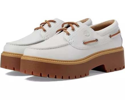 Туфли Timberland Stone Street, цвет White Full Grain