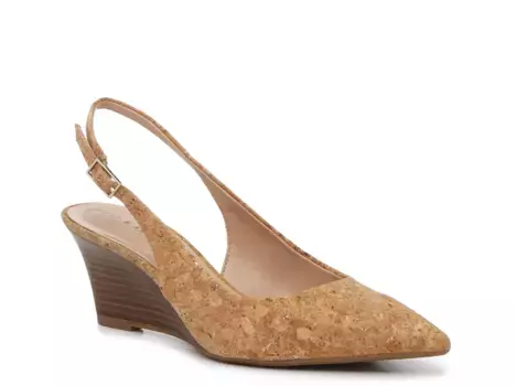 Туфли Timina Wedge Pump Kelly & Katie, цвет beige_goldmetalliccork