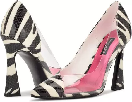 Туфли Toba 3 Nine West, цвет Black/White Zebra