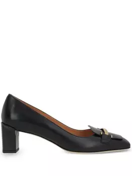 Туфли Tod's 50 мм из кожи, черный