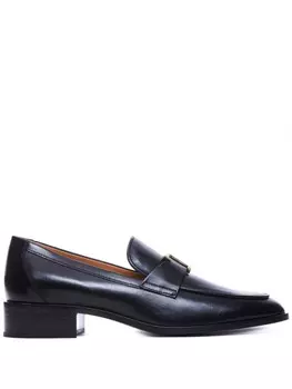 Туфли Tod's T с бляшкой, черный