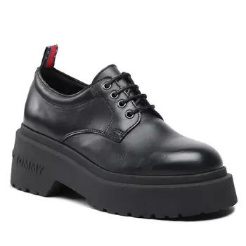 Туфли Tommy Jeans TjwAva Lace, черный