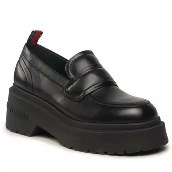 Туфли Tommy Jeans TjwAva Loafer, черный