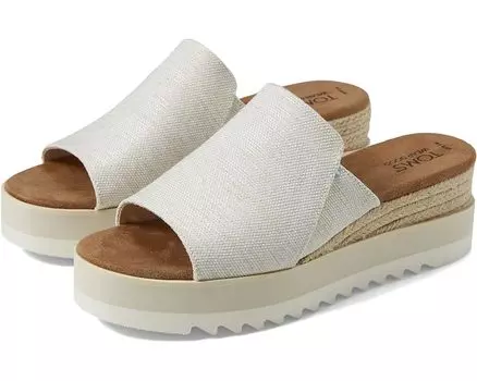 Туфли TOMS Diana Mule WIDE, цвет Natural Wide Width Yarn Dye