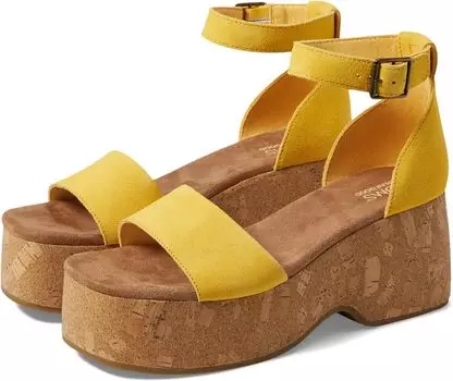 Туфли TOMS Laila, цвет Pineapple Yellow Suede