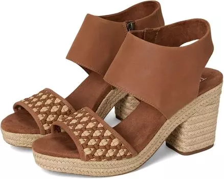 Туфли TOMS Majorca Platform, цвет Brown Sugar