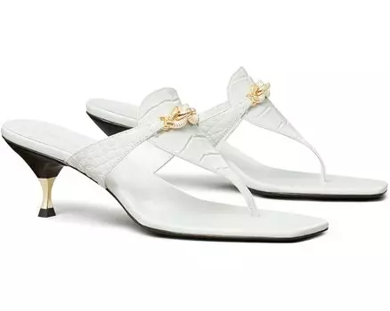 Туфли Tory Burch Jessa Heel Sandal 55mm, цвет Gardenia