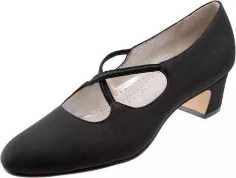 Туфли Trotters Jamie, цвет Black Microfiber