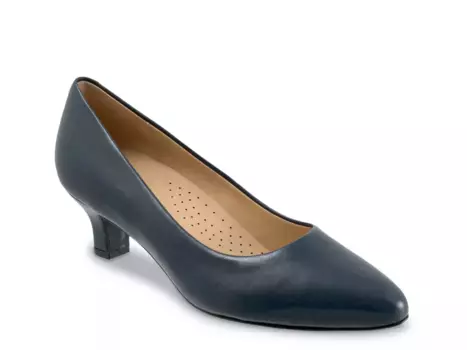 Туфли Trotters Kate Pump, темно-синяя кожа