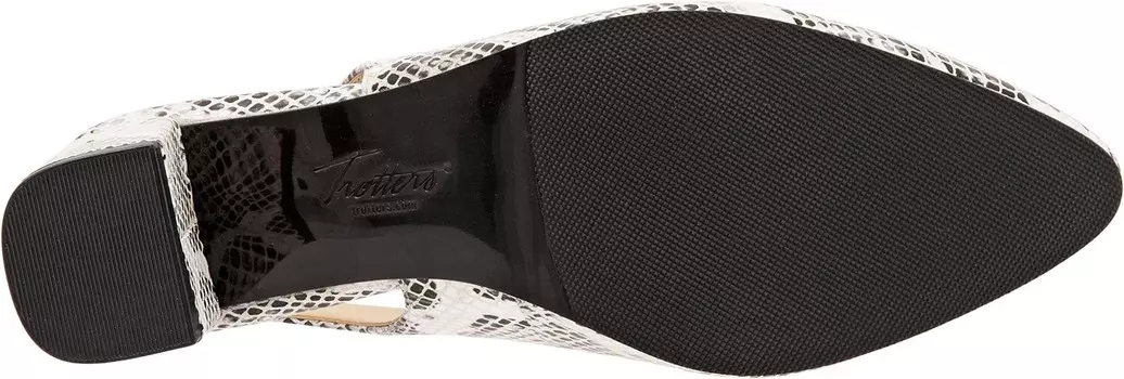 Туфли Trotters Kay, цвет Black/White Snake Veg