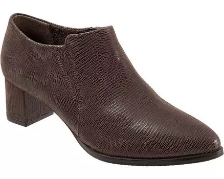 Туфли Trotters Keegan, цвет Dark Brown Lizard Leather