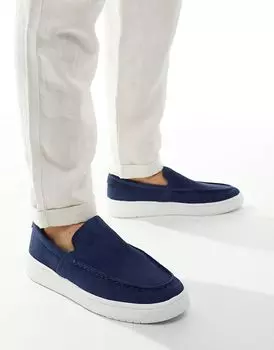 Туфли Trvl Lite Loafer синего цвета Toms