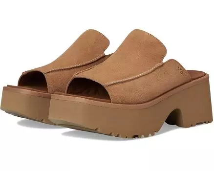 Туфли UGG New Heights Slide, цвет Chestnut
