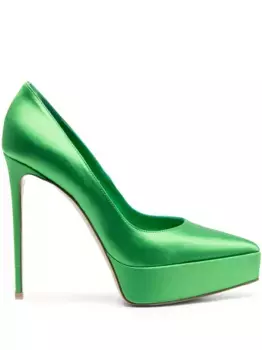 Туфли Uma 135 на платформе Le Silla, зеленый