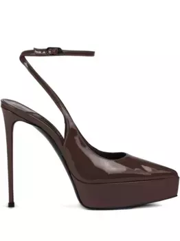 Туфли Uma 140 с ремешком на пятке Le Silla, коричневый