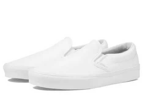 Туфли Unisex Vans Classic Slip-On, цвет (Classic Tumble) True White