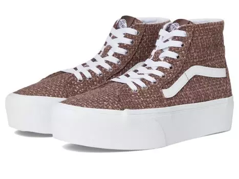 Туфли Unisex Vans Sk8-Hi Tapered Stackform, цвет Tweed Taupe