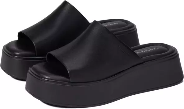 Туфли Vagabond Shoemakers Courtney Flatform Slide Sandal, цвет Black/Black