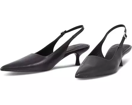Туфли Vagabond Shoemakers Lykke Leather Slingback Pumps, черный