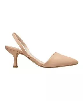 Туфли Valencia с ремешком на пятке Halston, бежевый