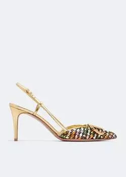 Туфли Valentino Garavani VLogo Signature, разноцветный