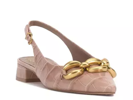 Туфли Valiey Vince Camuto, Taupe Croc Print Leather