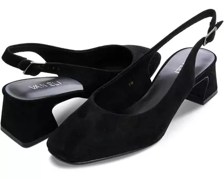 Туфли Vaneli Darsy, черный замшевый