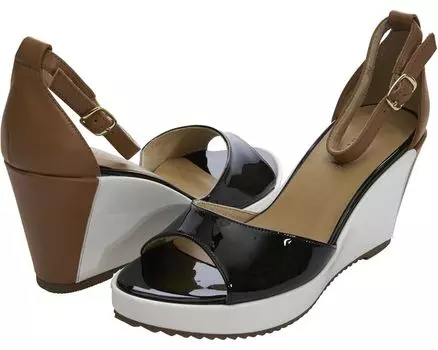 Туфли Vaneli Lemy, цвет Black Patent Combo