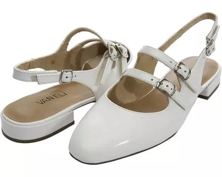 Туфли Vaneli Tiptoe, цвет White Patent