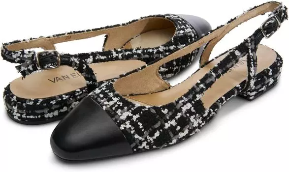 Туфли Vaneli Tisha, цвет Black Sakti Fab/Black Nappa