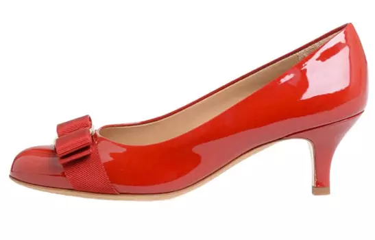 Туфли Vara High Heels женские красные Ferragamo