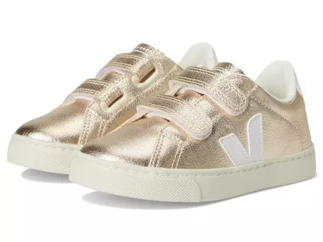 Туфли VEJA Kids Small Esplar Chromefree, цвет Platine/White